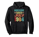Photo Gallery awesome since july 1984 vintage 39 years old 39th birthday felpa con cappuccio Photo Gallery awesome since july 1984 vintage 39 years old 39th birthday felpa con cappuccio