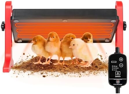 Amazon.com: Poultrykit Radiant Heat Panel with Temperature Adjustable ...
