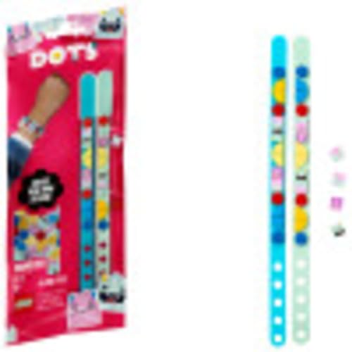 LEGO DOTS Monster Bracelets 41923 DIY Craft Kit; A Cute, Unique Set for First-Time Crafters, New 2021 (34 Pieces)