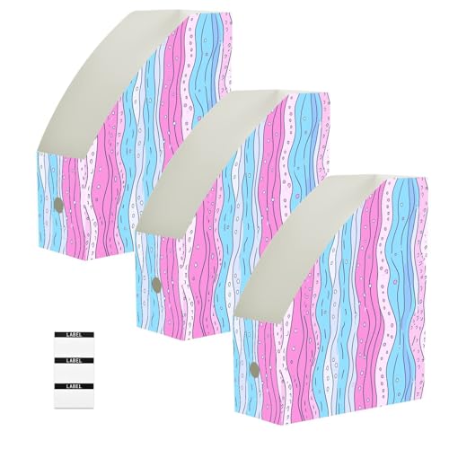 Dossiers pliables pour magazines 22,9x30,5 cm : rangement vertical stable