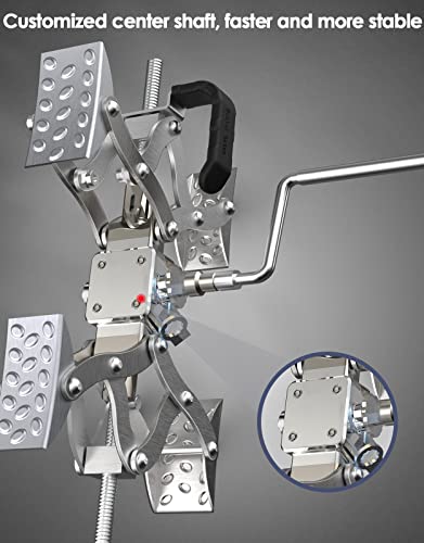 Mahler Gates 2023 Ultra Fast X-Shaped Chocks Wheel Stabilizer For Travel Trailers [Allow Drill Adjust] X Chock Camper Wheel Chock Scissor Anti-Move Tire Rv Accessories And Parts Multi -2 Set #TOP4