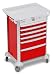 Detecto, 2022642, Mobile Care Medical Cart, Electronic, Standard Lock