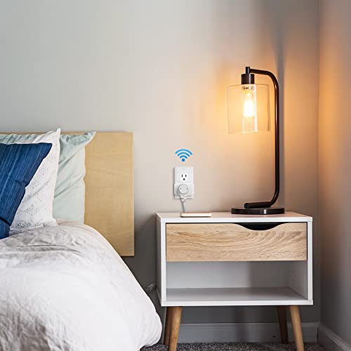 Dewenwils Wireless Remote Control Outlet, Programmable And Expandable Electrical Outlet Switch, 100Ft Range, 125V/15A/1875W Wireless Remote Light Switch, Fcc Listed, 2 Remote And 5 Outlets #TOP2