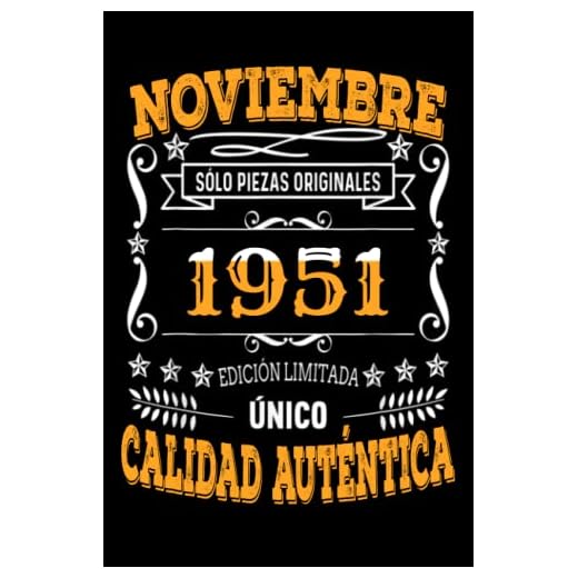 CUADERNO, NOVIEMBRE 1951, 71 Años Siendo Genial: Regalo de 71 cumpleaños para mujeres y hombres, ideas de 71 cumpleaños Regalo un cumpleaños divertido Regalo , regalo de 71 cumpleaños para él/ella.