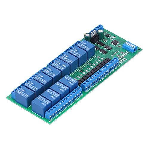 Module de relais 12 canaux DC 12V rail DIN pour automate PLC - 5