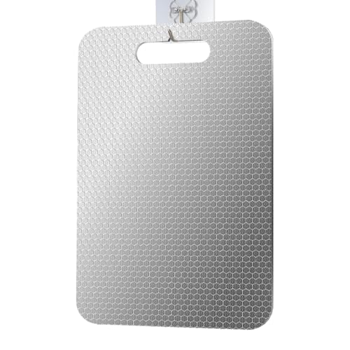 Tabla De Cortar De Acero Inoxidable,Alfombrilla De Doble Cara Más Gruesa - Tabla De Cortar De Doble Cara - Para Carne, Vegetales, Comida, Pastelería, Cocinar Y Acampada
