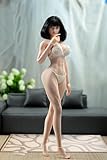 Fremego 1/6 Scale Female Body,Super Flexible Seamless Strong Muscler Figure 12inch Large Bust Pale Skin Makeup Version Body with Detachable Feet Collection