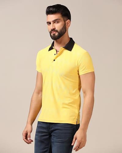 Image of TOPLOT Men's Regular Fit Polo T-Shirt