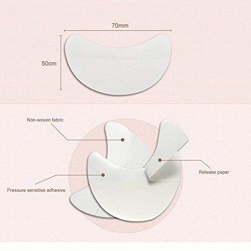 Lke C785392999 100Pcs Eyeshadow Stencils Professional Pads Under Eye Eyeshadow Gel Pad Patches thumb #2