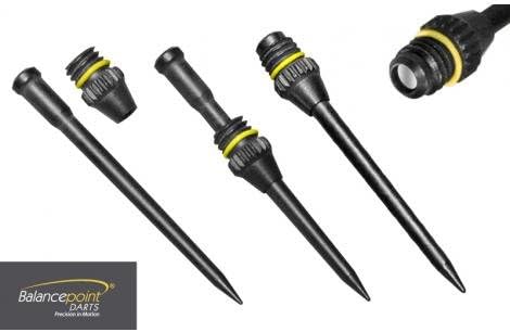 US Darts - Predator Redline 21 Grams Style 6, 90% Tungsten Moveable Point Darts, Fitted with Balancepoint ACE Points
