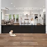 165 Inch Extra Long Baby Gates for Large Openings Retractable Baby Gates Extra Wide Baby Gate Indoor