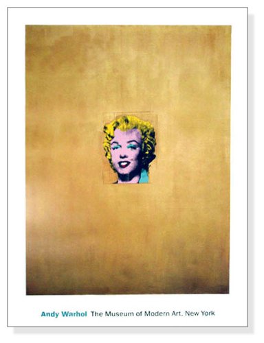 Amazon.co.jp: ポスター アンディ ウォーホル Gold Marilyn Monroe