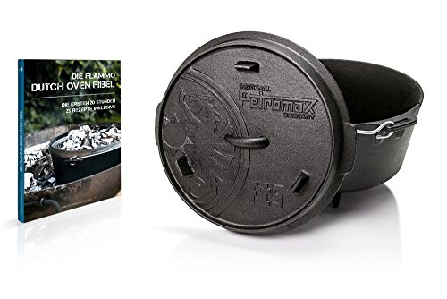 Preisvergleich Produktbild Petromax Feuertopf ft9 mit flammo Dutch Oven Fibel