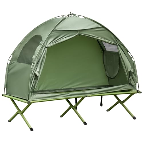Carpa de Camping Plegable con Camastro y Bolsa de Transporte miniatura 1