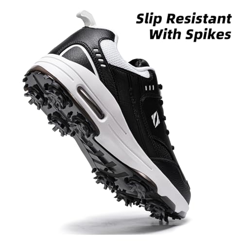 FENLERN Spike Waterproof Golf Shoes