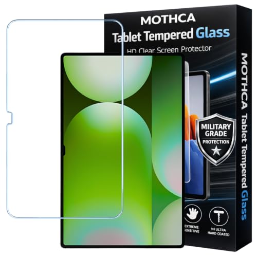 Image of Mothca Premium Tab Tempered Glass For Samsung Galaxy Tab S10 Lite 10.9 / / S9 FE /Tab S11 /S10 FE /S9 /S8 /S7 /S11 / With Installation kit (Pack of 1)
