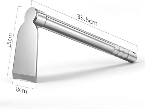 Miniatura 6 de Juego de herramientas de jardín, 4 piezas de herramientas de jardinería de acero inoxidable resistente, juego de herramientas de jardinería de mango