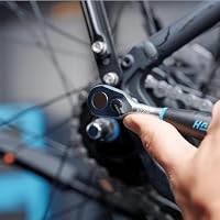HAZET Steckschlüssel-Satz 854-1, 1/4 Zoll (6,3 mm) Vierkant, Länge 185 mm – Ansicht 4