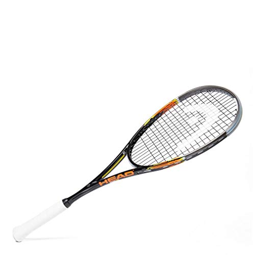 HEAD Xenon 135 Squash Racquet, Black, One Size