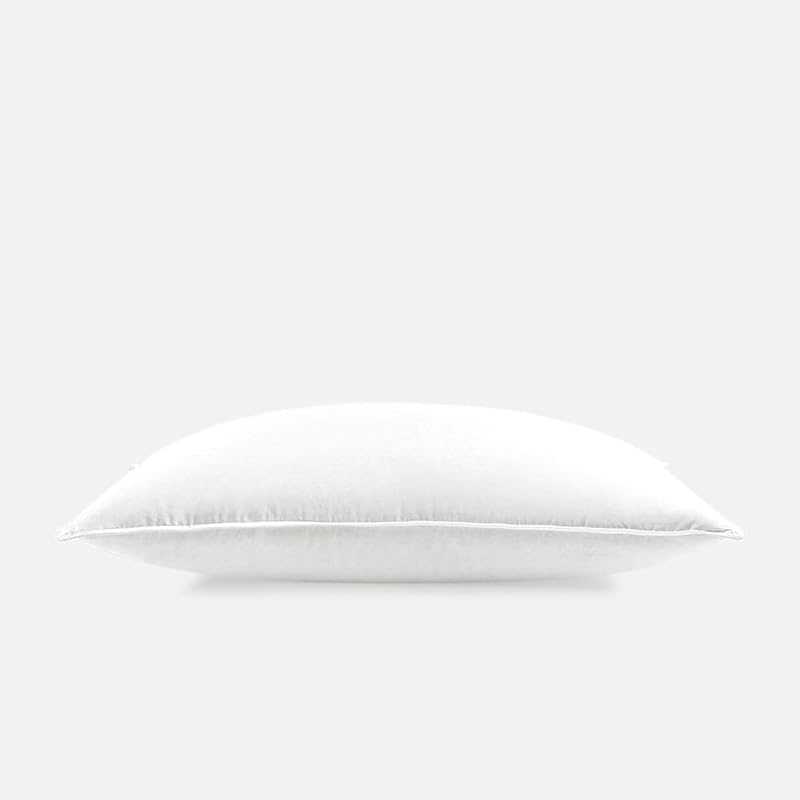 Down Pillow Hotel-Quality Warmth, Breathable - King, Firm | Plush natural down & feather fill in a 100% cotton sateen shell; soft, supportive & breathable; hotel-quality comfort.
