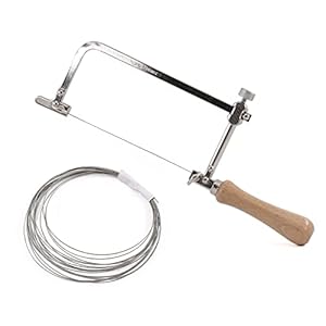 1PC Coping Saw Steel Frame With 0.5mm Diamond Wire Saw For Wood Stone Metal Cutting Multi function Hand Tool