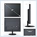 Eyoyo 17-inch Security Camera Monitor, 1280x1024 5:4 View 170° Computer Monitors Support USB Full Format Video Playback NVR CCTV Monitor with AV HDMI VGA BNC Input Built-in Speaker, Remote Control