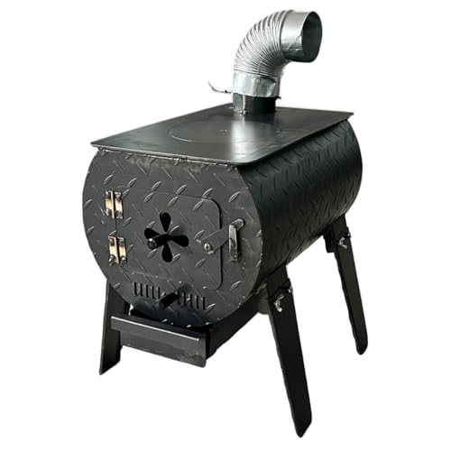 Stufa a Legna In Ghisa Resistente Alle Alte Temperature, Stufa a Legna Economica Multiuso per Bollire L'acqua, Cucinare e Grigliare, per uso Interno ed Esterno(50 * 35cm)