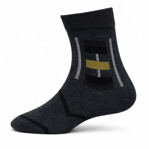 Image of Young Arrow Men's Ankle Length Socks Pack of 5 - Pure Combed Cotton Breathable Socks for Men - 168 Needle Premium Knit All Over Design, Multicolor Casual Formal Socks