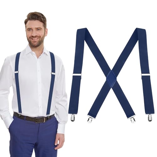 Tirantes de hombre ajustables para evitar caídas de pantalones casuales