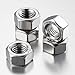 Wensilon Metric M12 304 Stainless Steel Hex-Nuts (50pcs)
