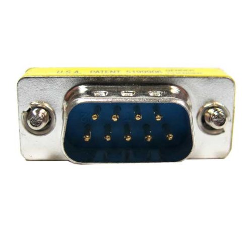 DB9 Male/Male Mini Gender Changer (Coupler)