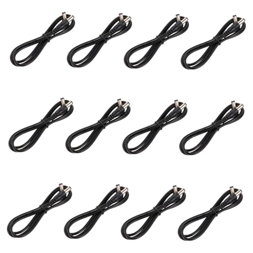 Câble alimentation pour pédale guitare électrique FRCOLOR 12 pièces