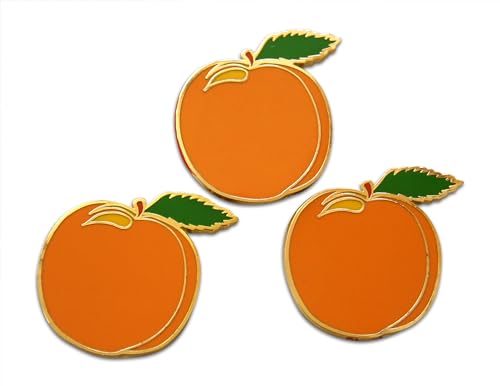 Image of Novel Merk Tropical Fruits - Banana & Other Lapel Pin, Hat Pin & Tie Tack Set - with Clutch Back