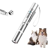 Laser Pointer, Cat Toys for Indoor Cats, Kitten Dog Laser Pen Toy, Red Dot LED Light Pointer Interactive Toys for Indoor Cats Dogs, USB Charging, 5 Switchable Patterns