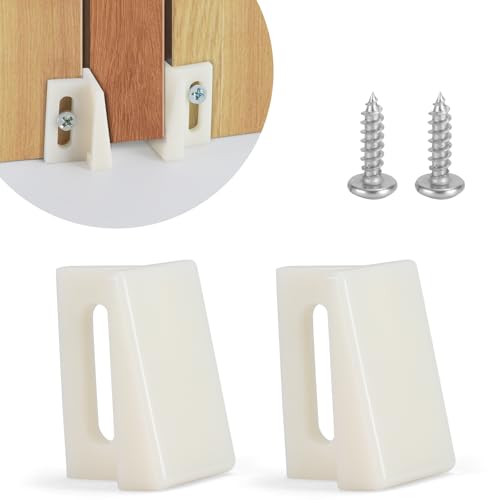 10 Pack Pocket Door Guide Bottom Sliding Door Guide 1.125 Inch Jamb Mounted.