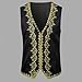 Victorian Waistcoat for Men Slim Fit Jacquard Embroidered Opera Vest Medieval Court Prince Costume Performance Wear
