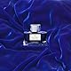 Graf von Faber-Castell 141009 - Tintenglas Royal Blue, 75 ml, dokumentenechte Tinte im edlen Tintenfass