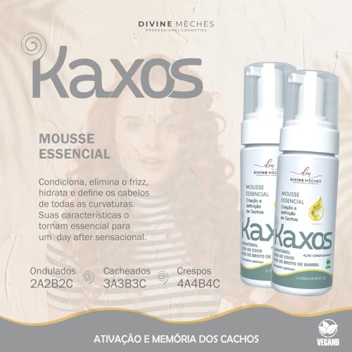 Divine Mèches Kaxos Mousse Essencial 150ml