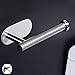 Price comparison product image Toilet Roll Holder Self Adhesive - Toilet Paper Holder for Bathroom Stick on Wall Stainless Steel Brushed by ZUNTO