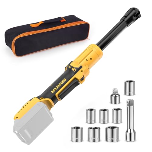 3/8' Cordless Ratchet Wrench Fit for Dewalt 20V Battery