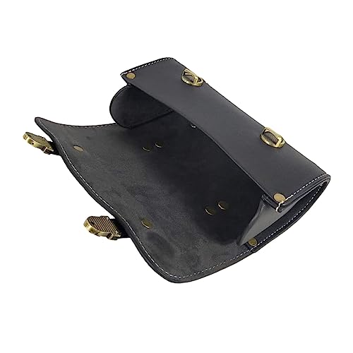 FUNOMOCYA Motorcycle Side Pouch Tool Bag Handlebar Bag with Quick Release Buckle Durable Spacious Bike Tail Bag for Safe Storage Motorcycles and Bikes