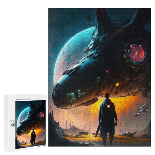 Rompecabezas para adultos Space Odyssey de 500 piezas, el regalo ideal para Navidad