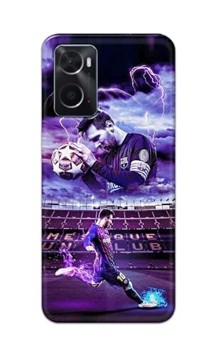 Image of Printed Hard Back Cover Case for Oppo A76 | Oppo A36 | Oppo A96 Back Cover (Famous Football Player) -1111