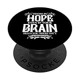 Citation de motivation pour la sensibilisation à la dépression en octobre PopSockets PopGrip Interchangeable