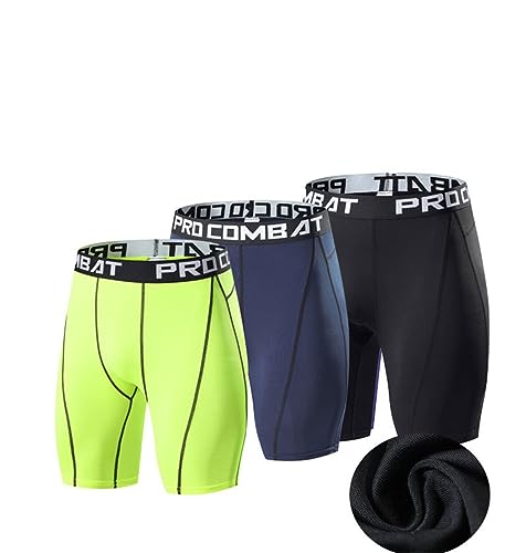 Short de compression pour homme BaronHong léger en polyester séchage rapide