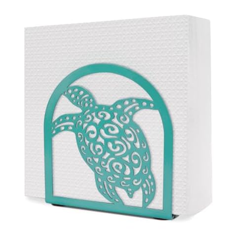 Shinlar Turquoise Sea Turtle Napkin Holder Cover