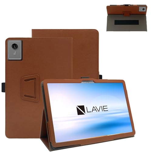 For LAVIE Tab T11N �P�[�X�yVaele �z 11�C���` �^�u���b�g �P�[�X 360°�S�ʕی� ��܂�X�^���h�����p���� �y���z���_�[�t�� �㎿PU���U�[ �L�Y�h�~ �y�� �S�ʕی�LAVIE Tab T11N �^�u���b�g�J�o�[(�u���E��)
