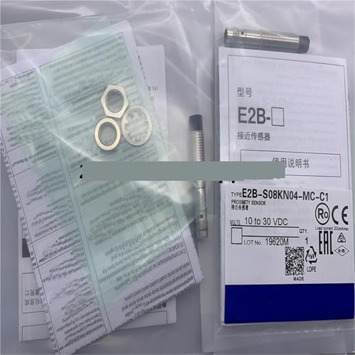 Sensor E2B-M12LN08-M1-B1 con detección precisa de largo alcance M12 4