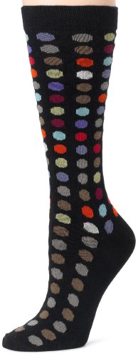 Ozone Men’s Dots to Dots Socks, Fun and Stylish Polka Dot Patterned Crew Socks for Everyday Wear, Men Size 10-12