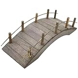 mini pont elevateur occasion Figurines pour l'extérieur : ce pont en arc est une mini décoration de jardin réaliste.